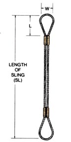 type 51-2E-2E grommet sling