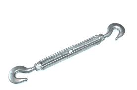 Drop Forged - Hot Galvanized Hook & Hook