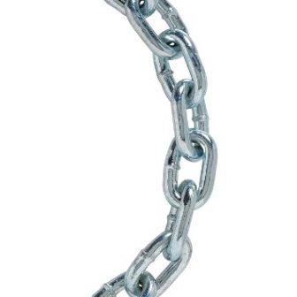 Proof Coil Chain Zinc Plated Chain (Grade 30) Not for Overhead Lifting
