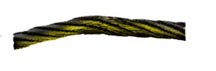 rope with Localized Wear and Deformation