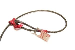 tagged wire rope