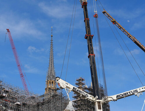 Cranes and Industrial Wire Rope: Rebuilding Notre Dame